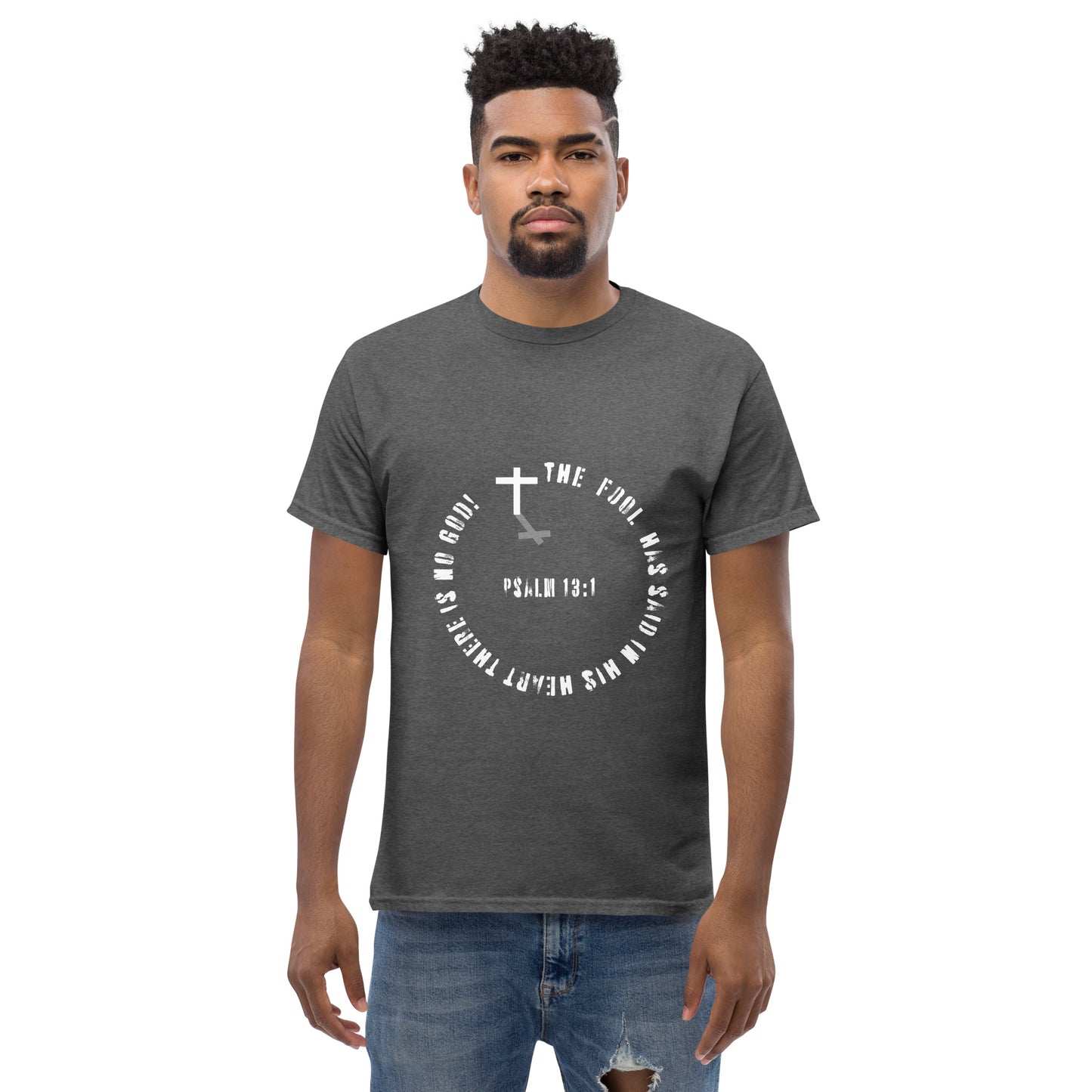 Psalm 13:1 Men's Christian t-Shirt