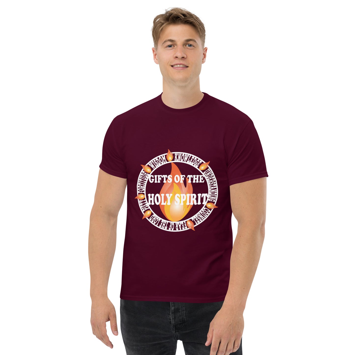 Gifts of the Holy Spirit Men's Christian t-Shirt