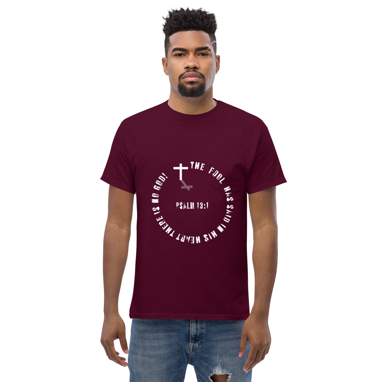 Psalm 13:1 Men's Christian t-Shirt