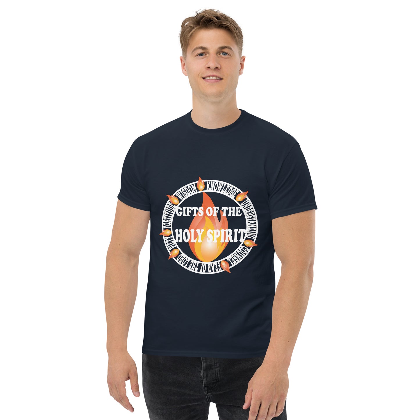 Gifts of the Holy Spirit Men's Christian t-Shirt