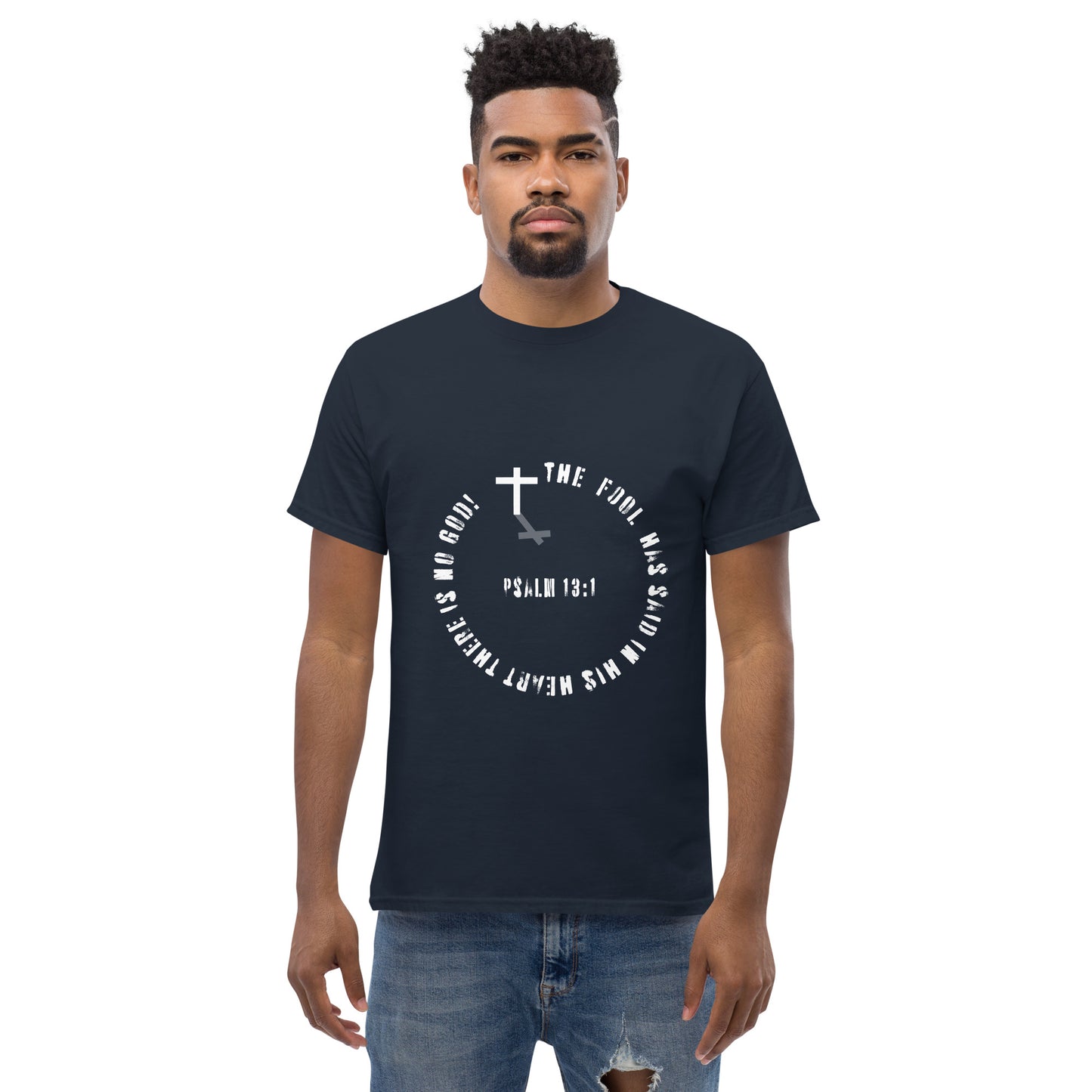 Psalm 13:1 Men's Christian t-Shirt