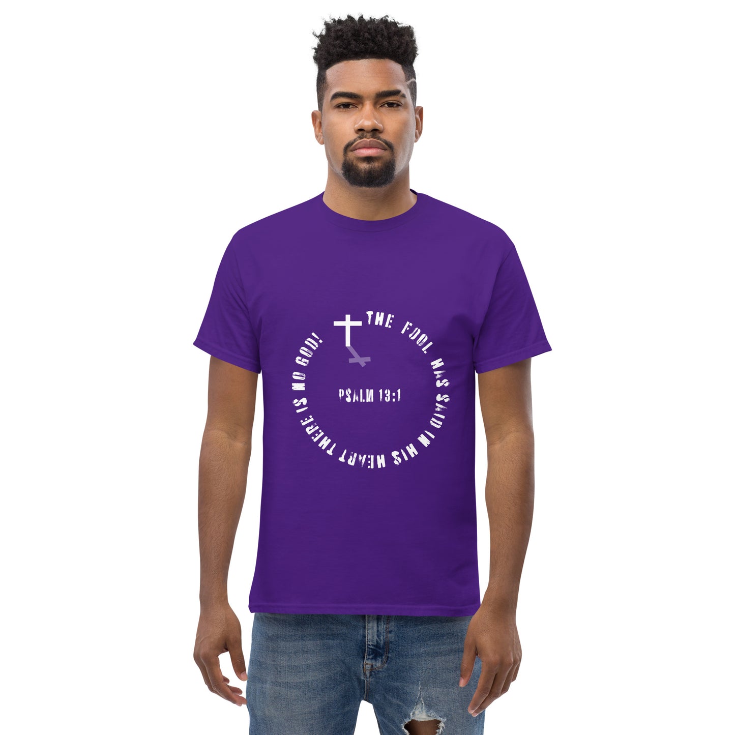 Psalm 13:1 Men's Christian t-Shirt