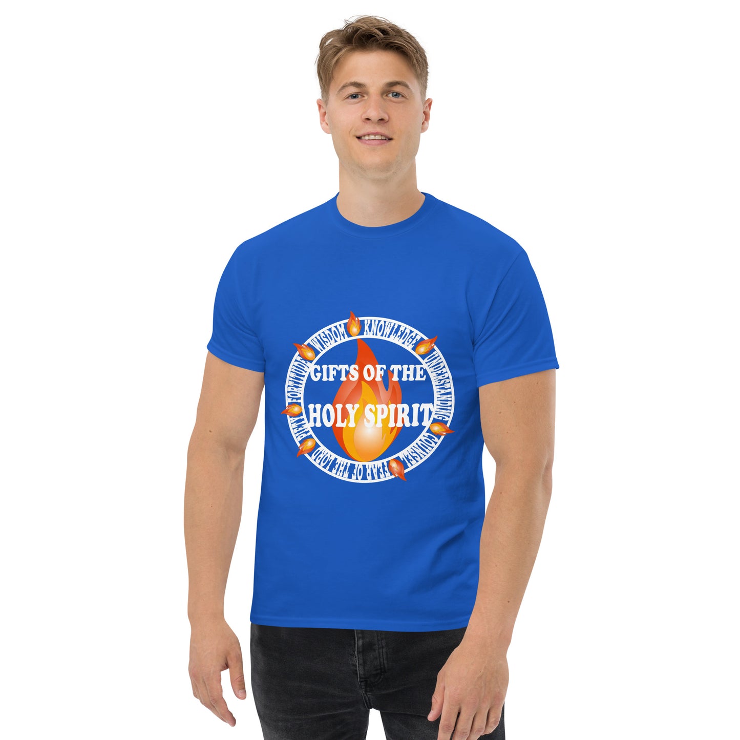 Gifts of the Holy Spirit Men's Christian t-Shirt