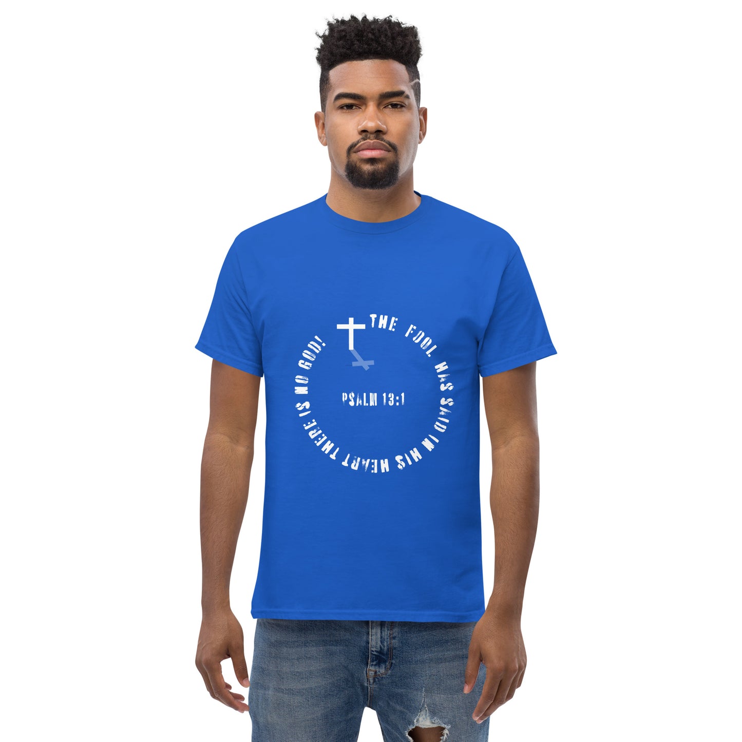 Psalm 13:1 Men's Christian t-Shirt