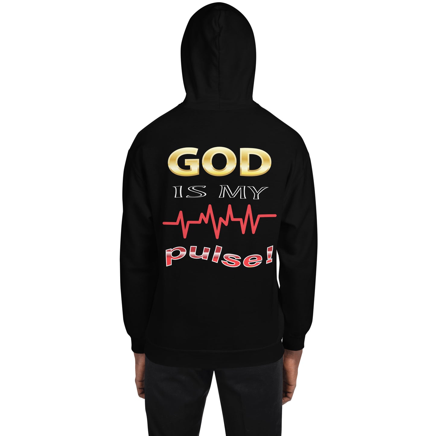 God Is My Pulse Men's Hoodie