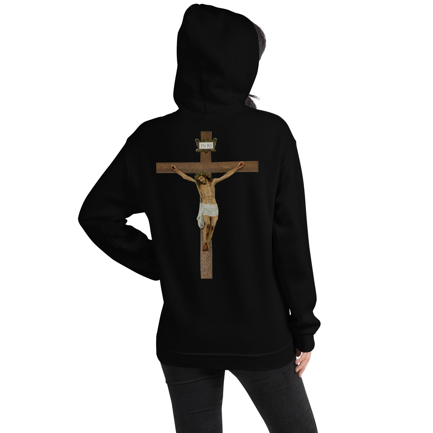 Jesus Crucified Women's Hoodie