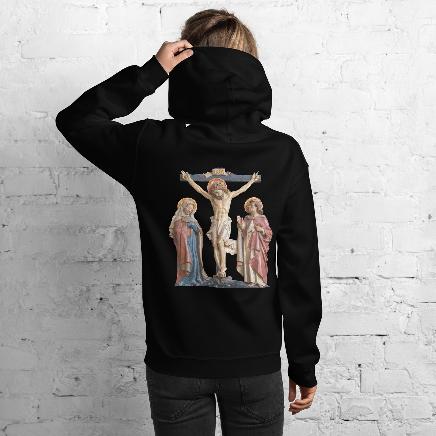 Crucifixion Scene Women's Hoodie