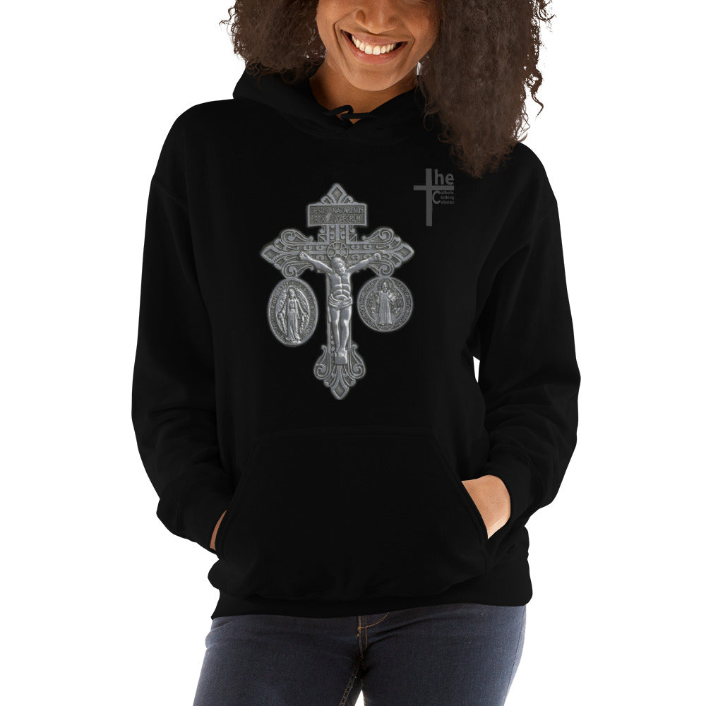 Pardon Crucifix Women's Hoodie