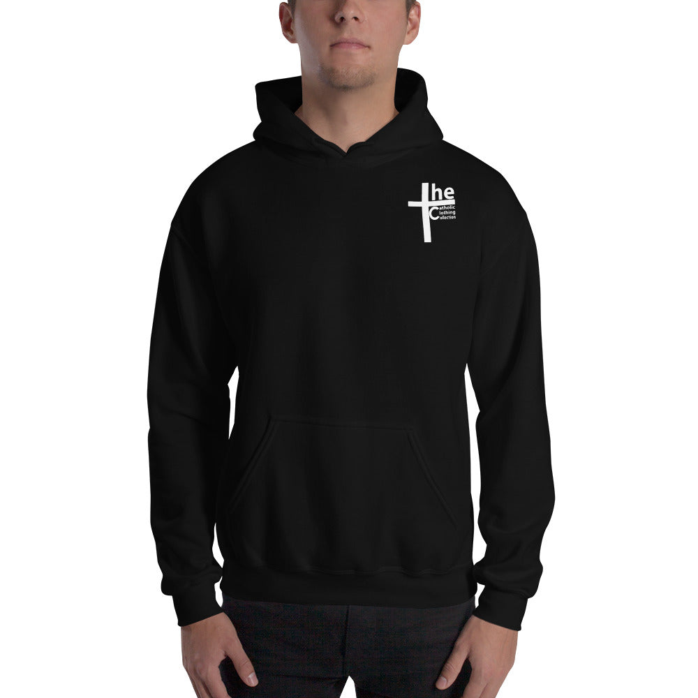 Crucifixion Scene Men's Hoodie