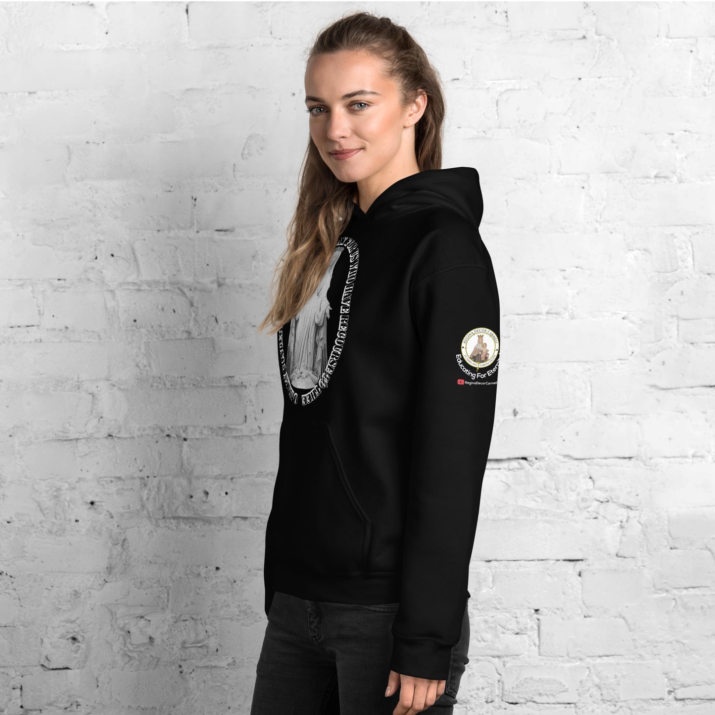 Miraculous Medal (coloured Hearts) Women's Hoodie