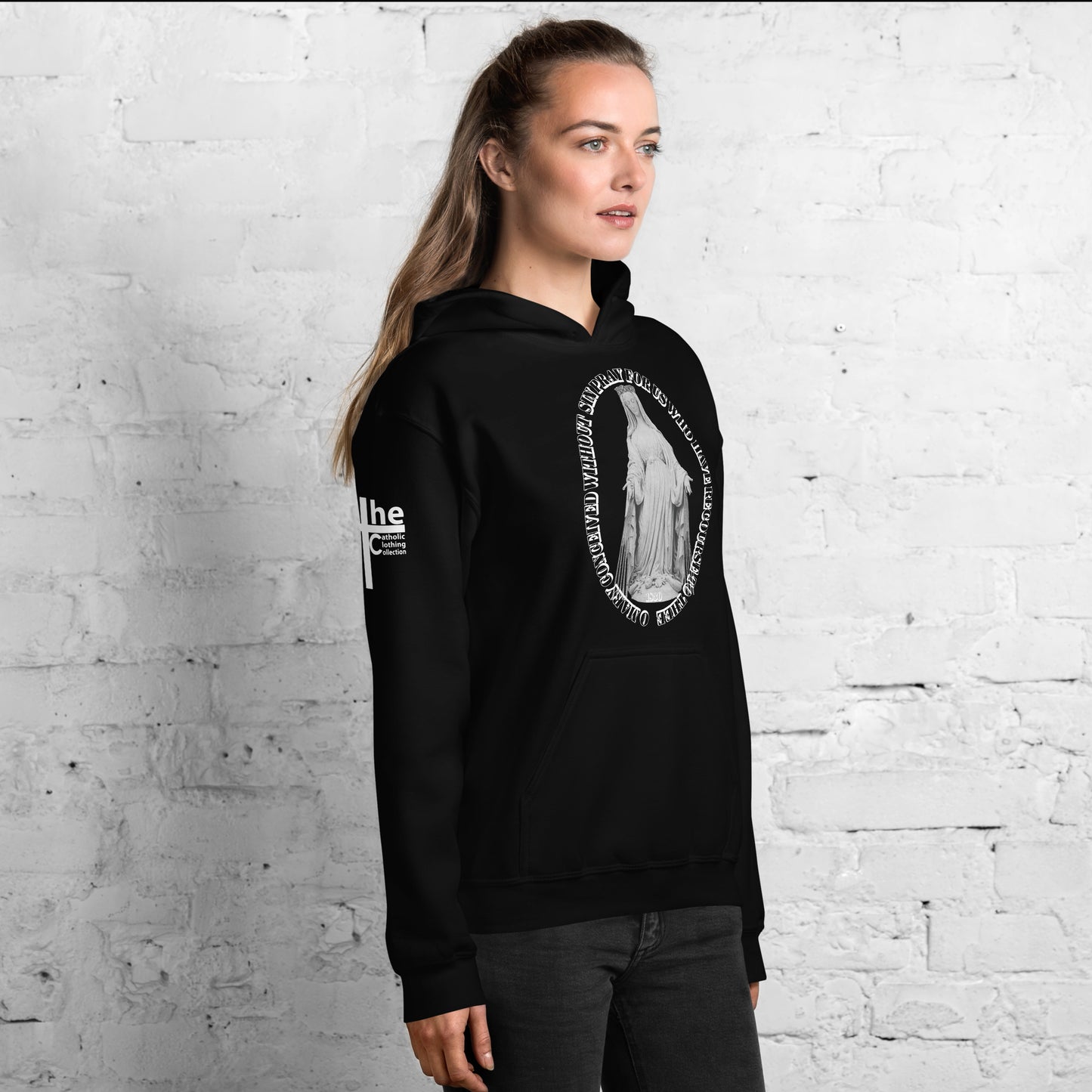 Miraculous Medal (coloured Hearts) Women's Hoodie