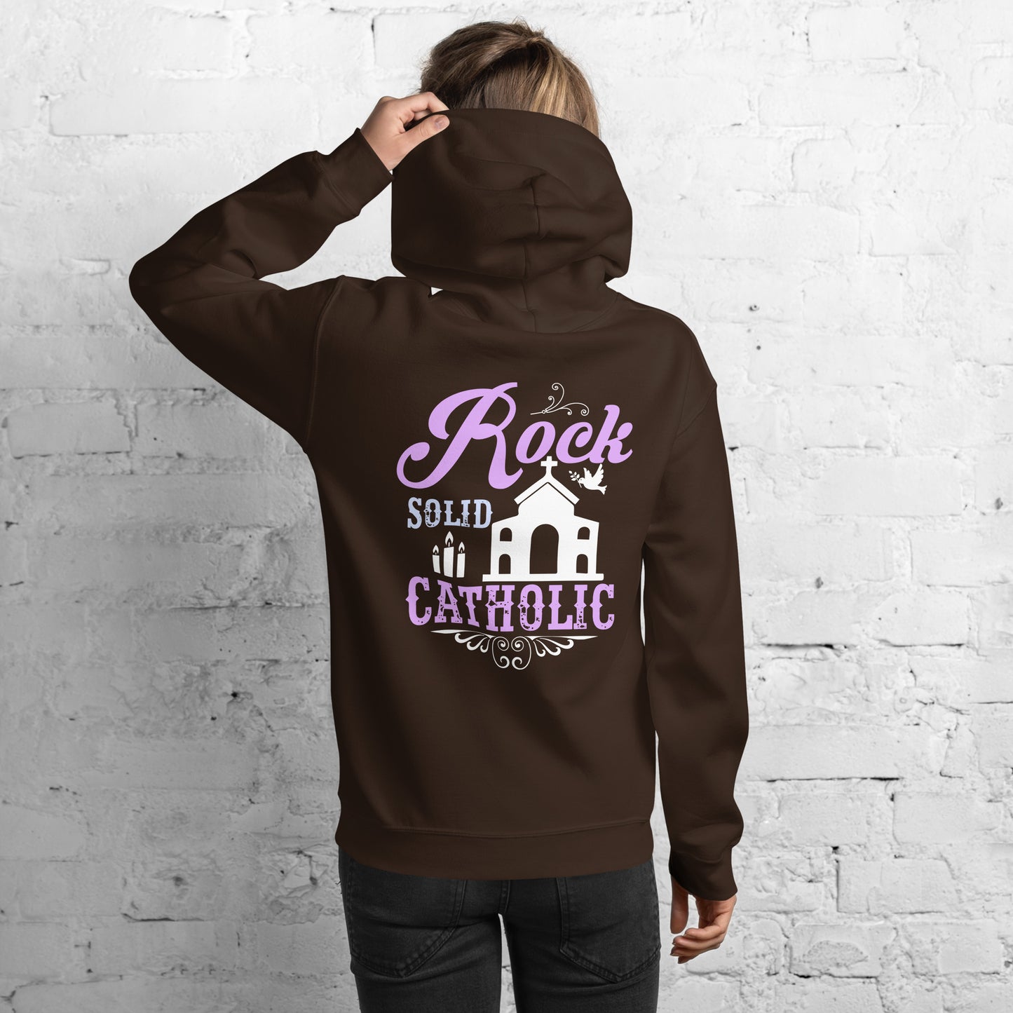 Rock Solid Catholic Women's Hoodie