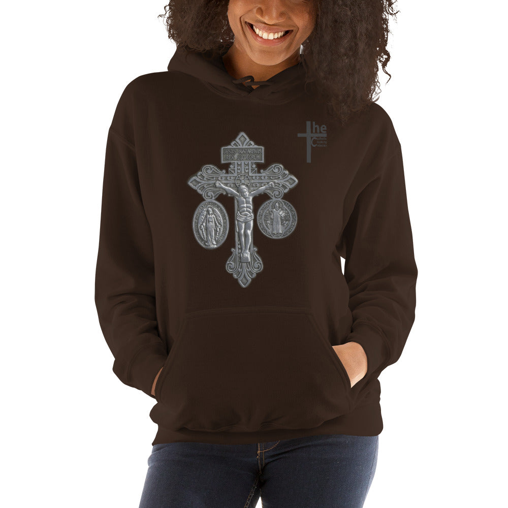 Pardon Crucifix Women's Hoodie