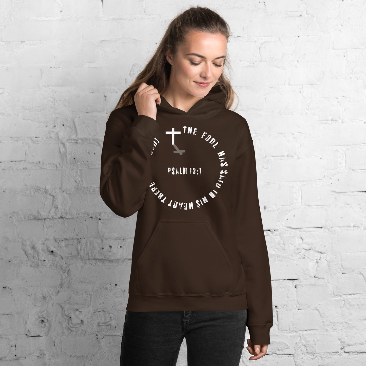 Psalm 13:1 Women's Christian Hoodie