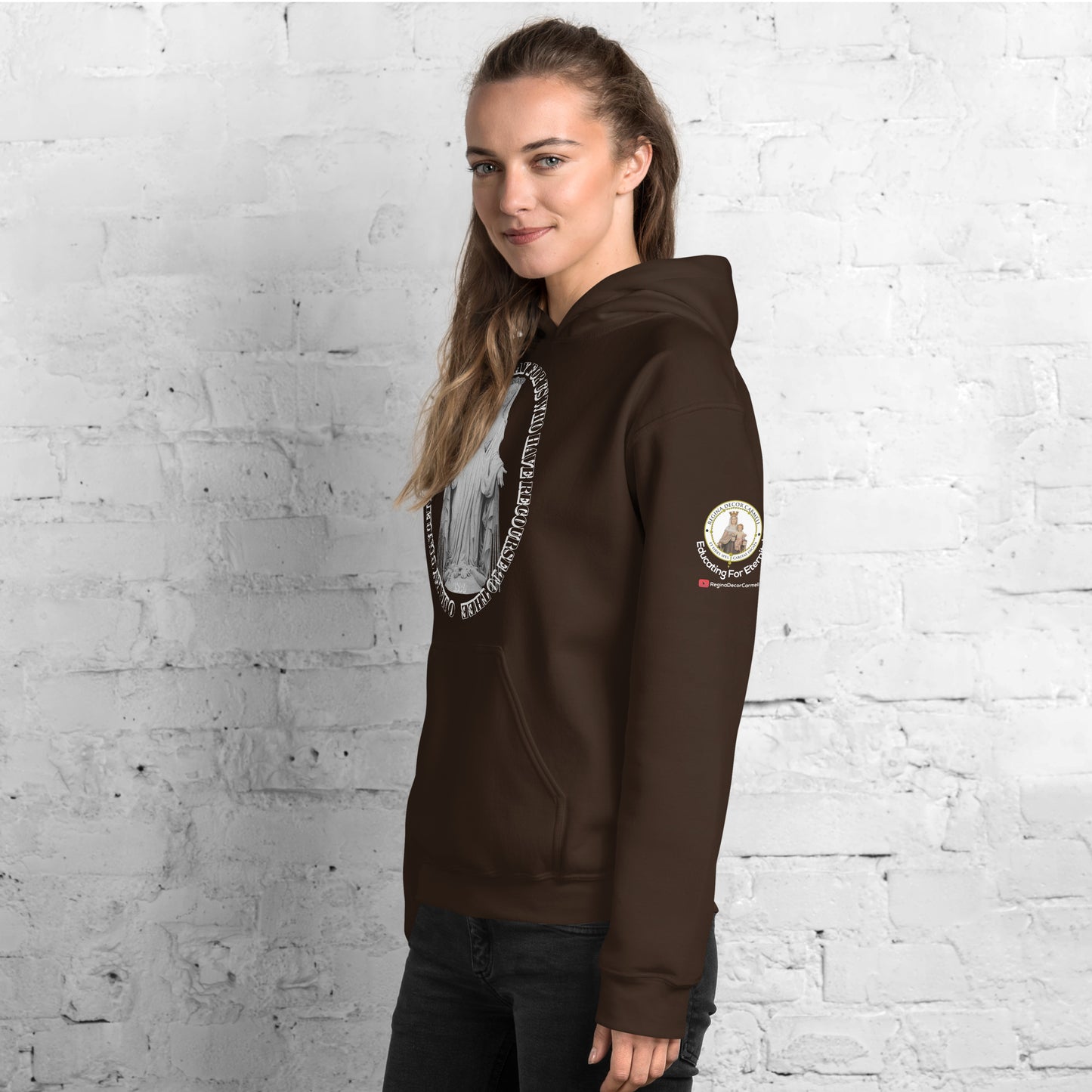 Miraculous Medal (coloured Hearts) Women's Hoodie