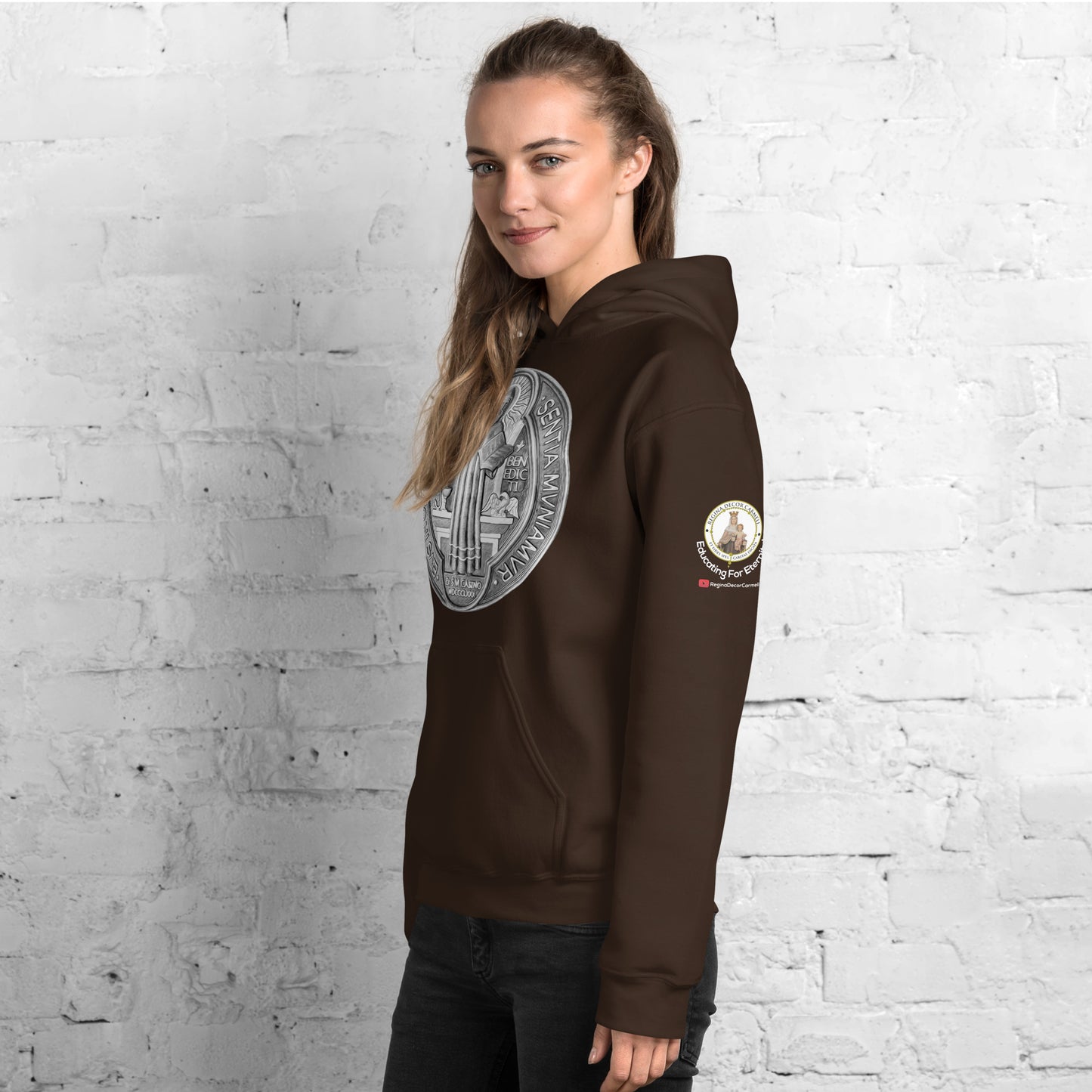 St Benedict Medal Women's Hoodie