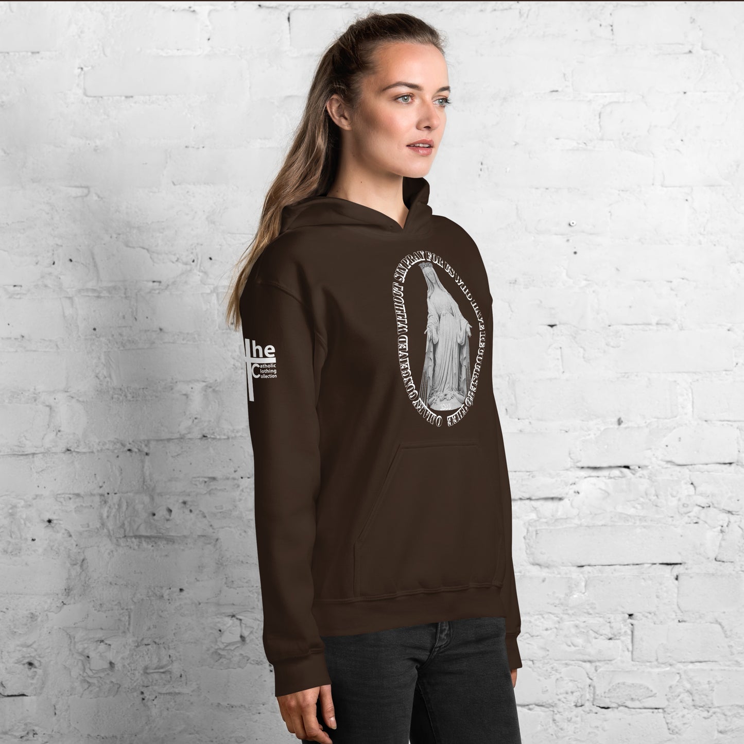 Miraculous Medal (coloured Hearts) Women's Hoodie