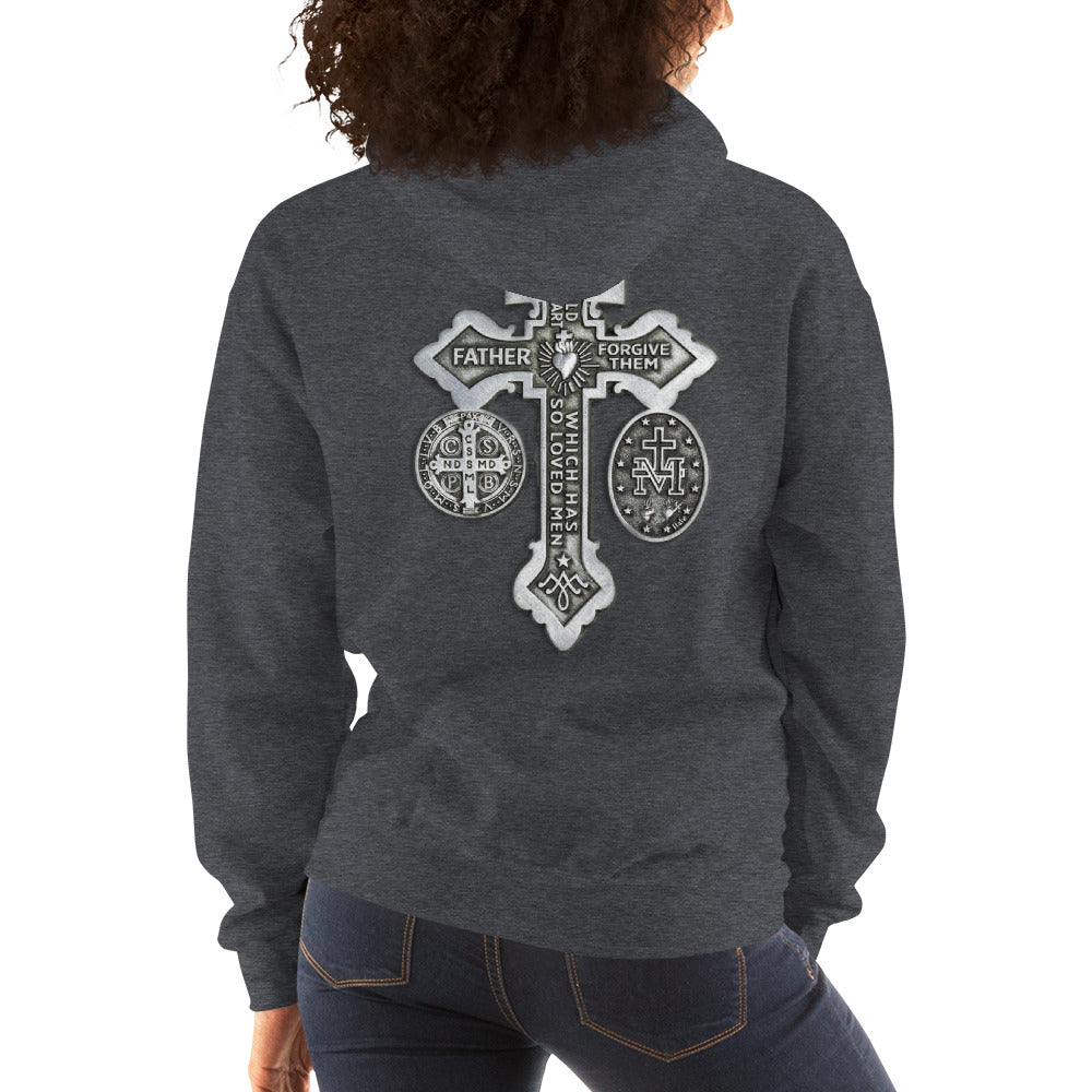 Pardon Crucifix Women's Hoodie