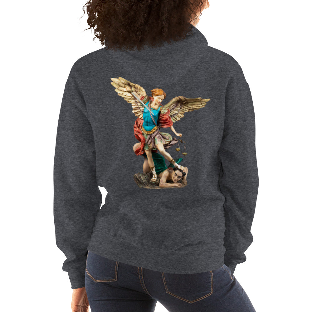 St Michael Archangel (colour) Women's Hoodie