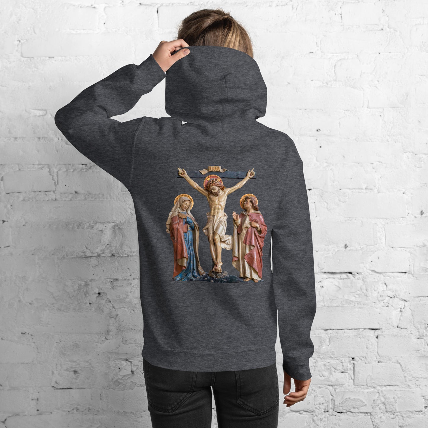 Crucifixion Scene Women's Hoodie
