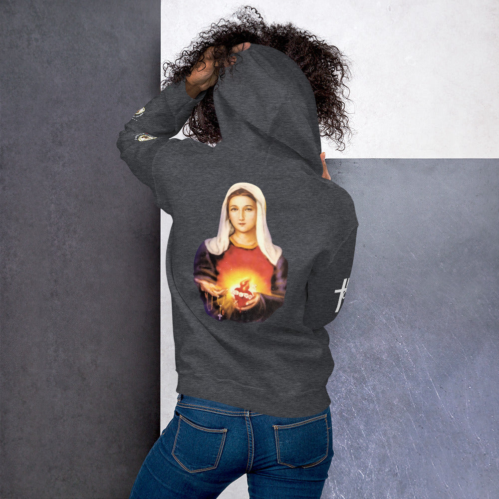 Sacred Heart of Jesus and Immaculate Heart of Mary Women's Hoodie