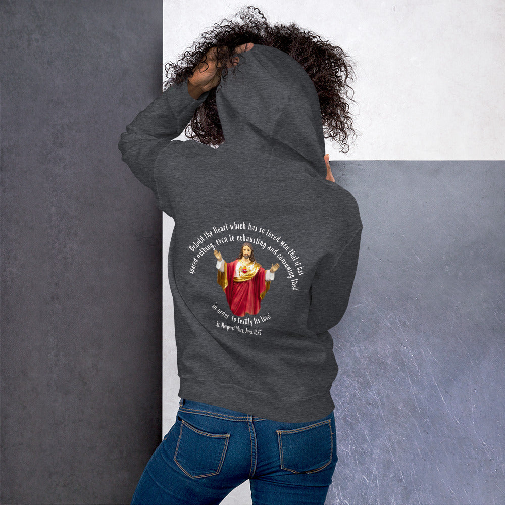 Sacred Heart of Jesus - St Margaret Mary 1675 Women's Hoodie