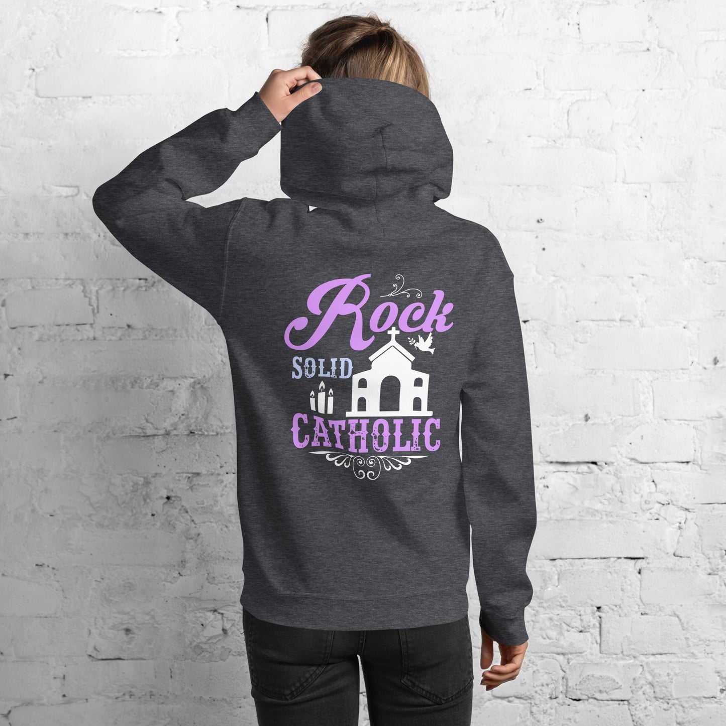 Rock Solid Catholic Women's Hoodie