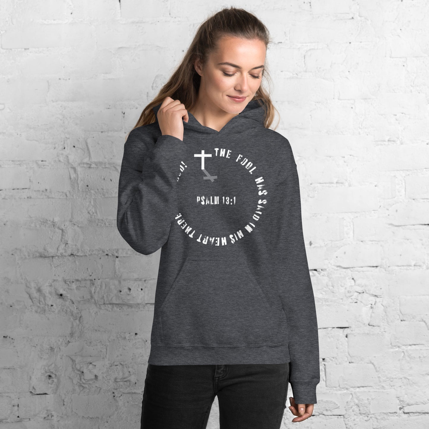 Psalm 13:1 Women's Christian Hoodie