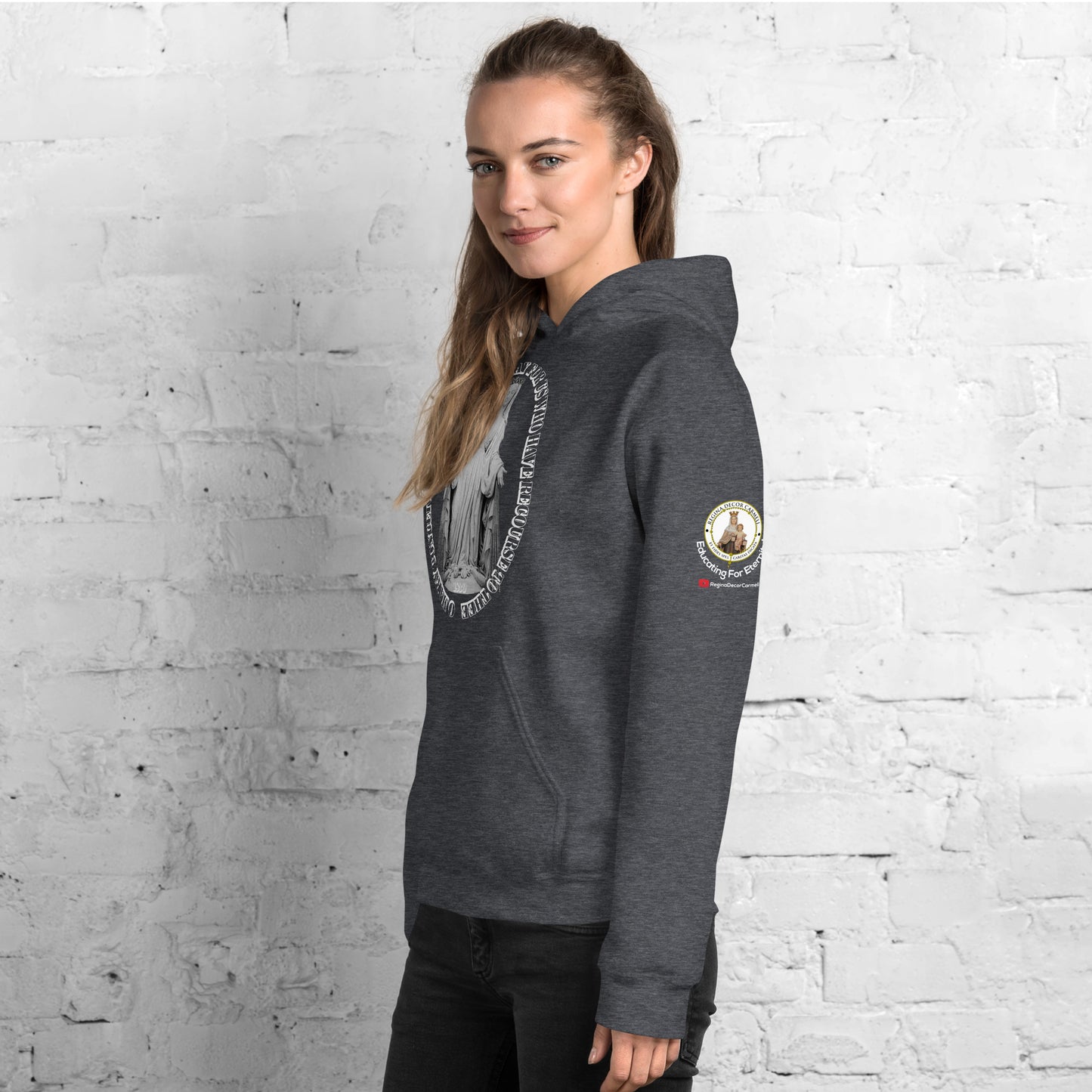 Miraculous Medal (coloured Hearts) Women's Hoodie