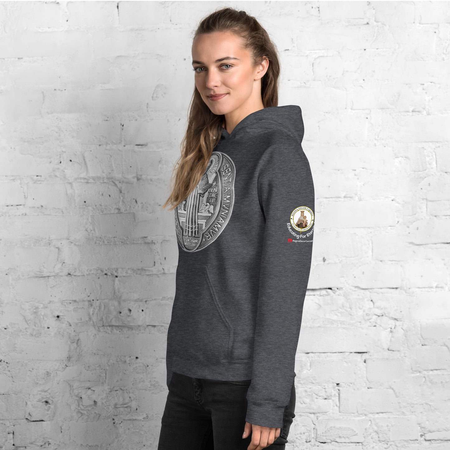 St Benedict Medal Women's Hoodie