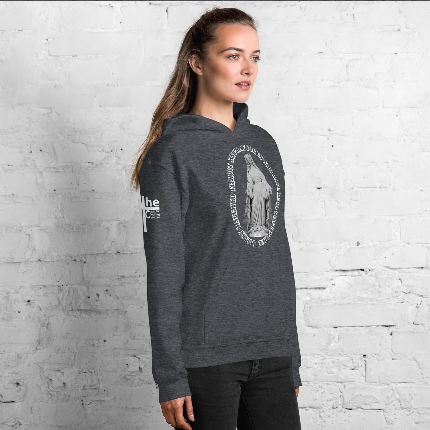 Miraculous Medal (coloured Hearts) Women's Hoodie