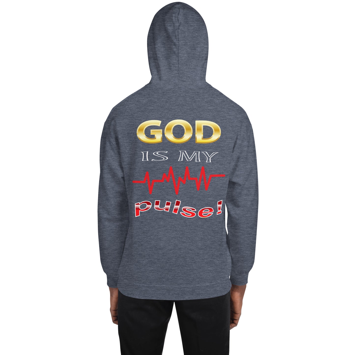 God Is My Pulse Men's Hoodie