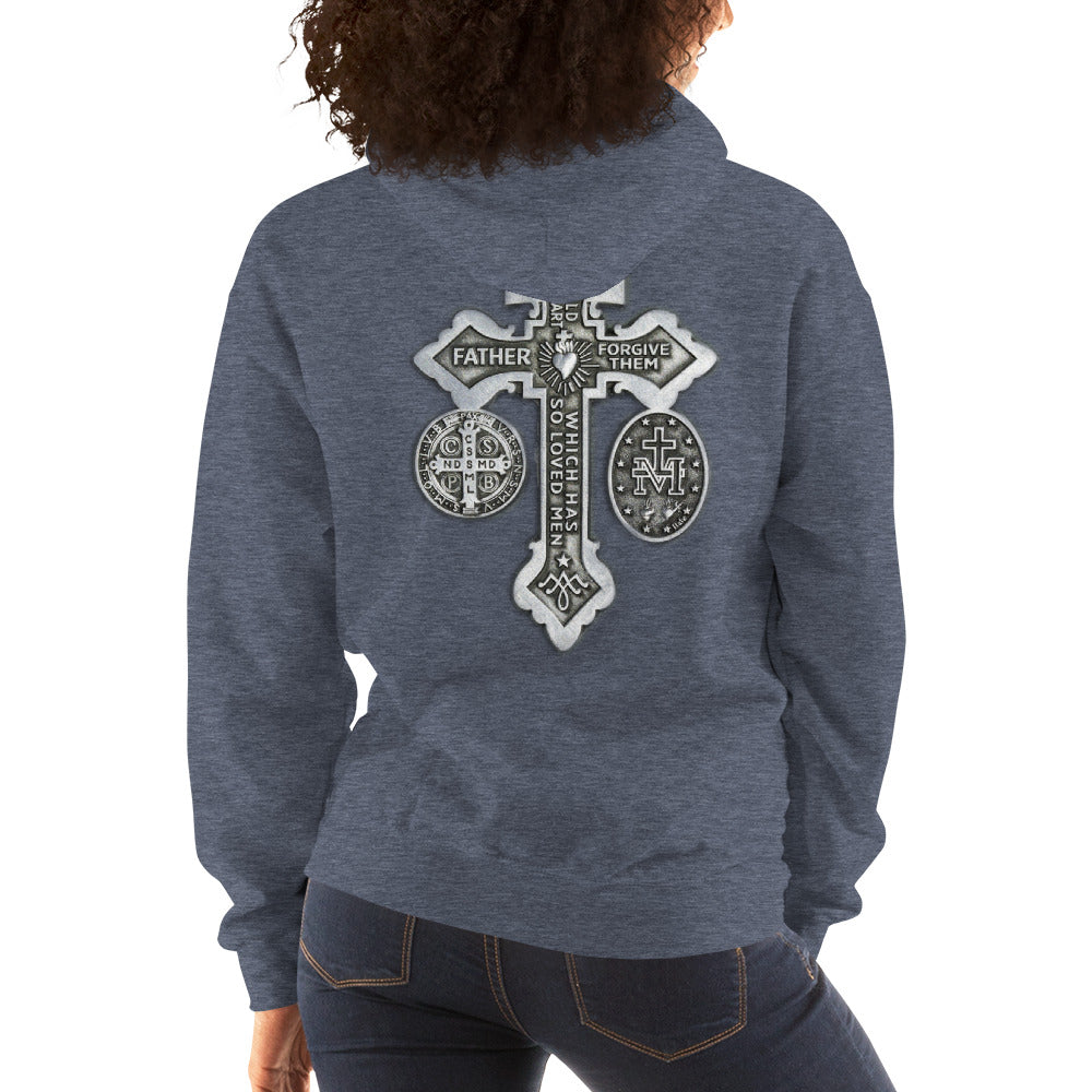 Pardon Crucifix Women's Hoodie