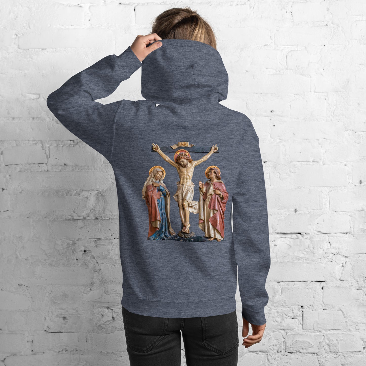 Crucifixion Scene Women's Hoodie