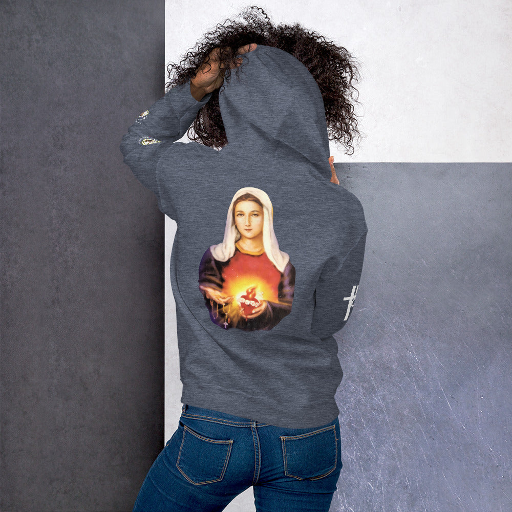 Sacred Heart of Jesus and Immaculate Heart of Mary Women's Hoodie