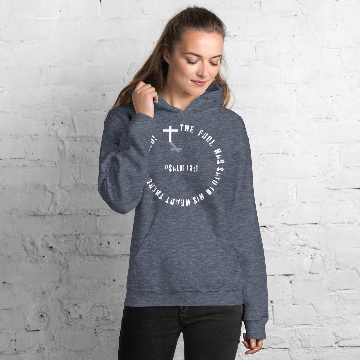 Psalm 13:1 Women's Christian Hoodie
