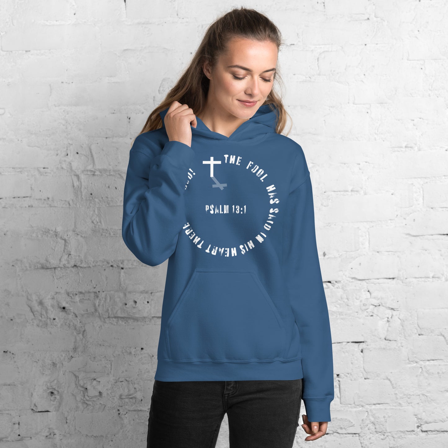 Psalm 13:1 Women's Christian Hoodie
