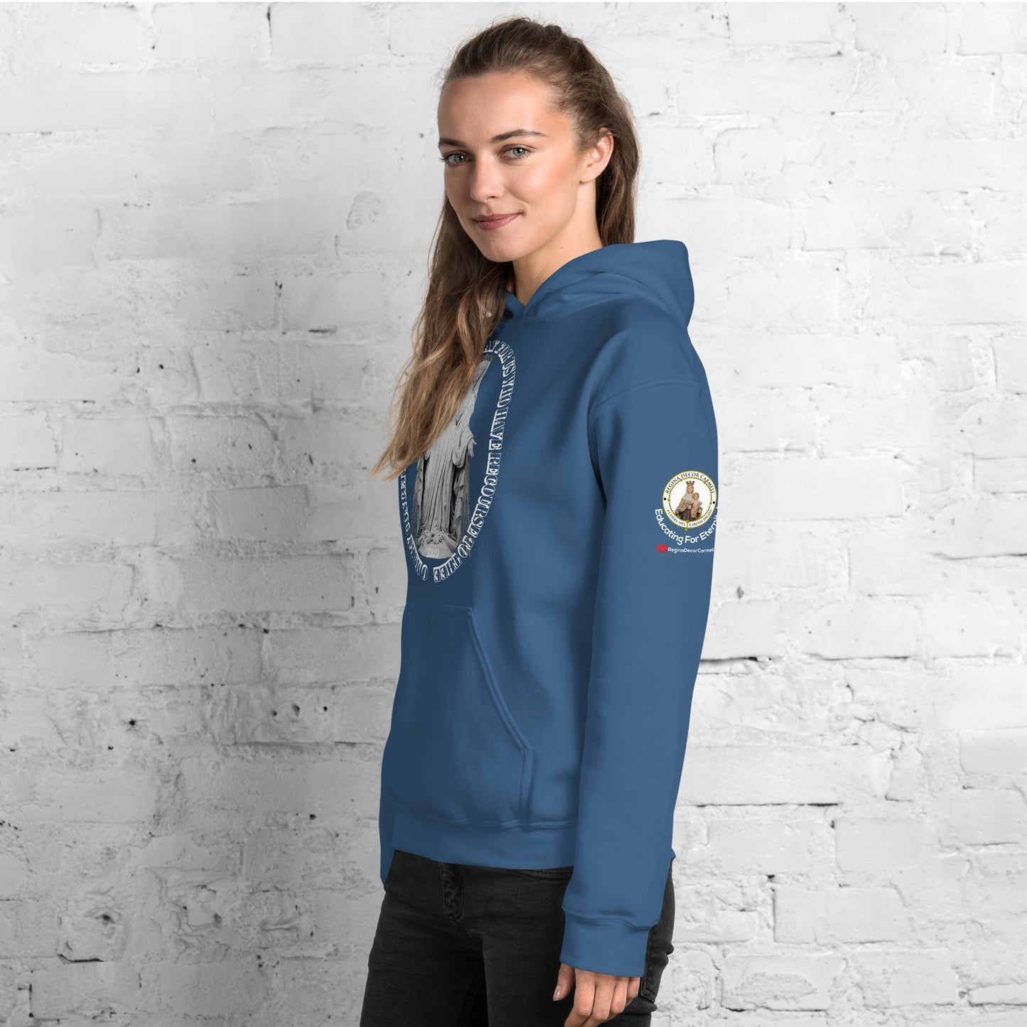 Miraculous Medal (coloured Hearts) Women's Hoodie