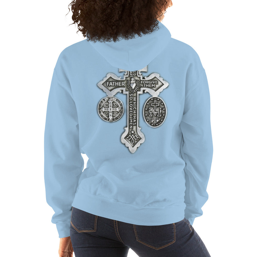Pardon Crucifix Women's Hoodie