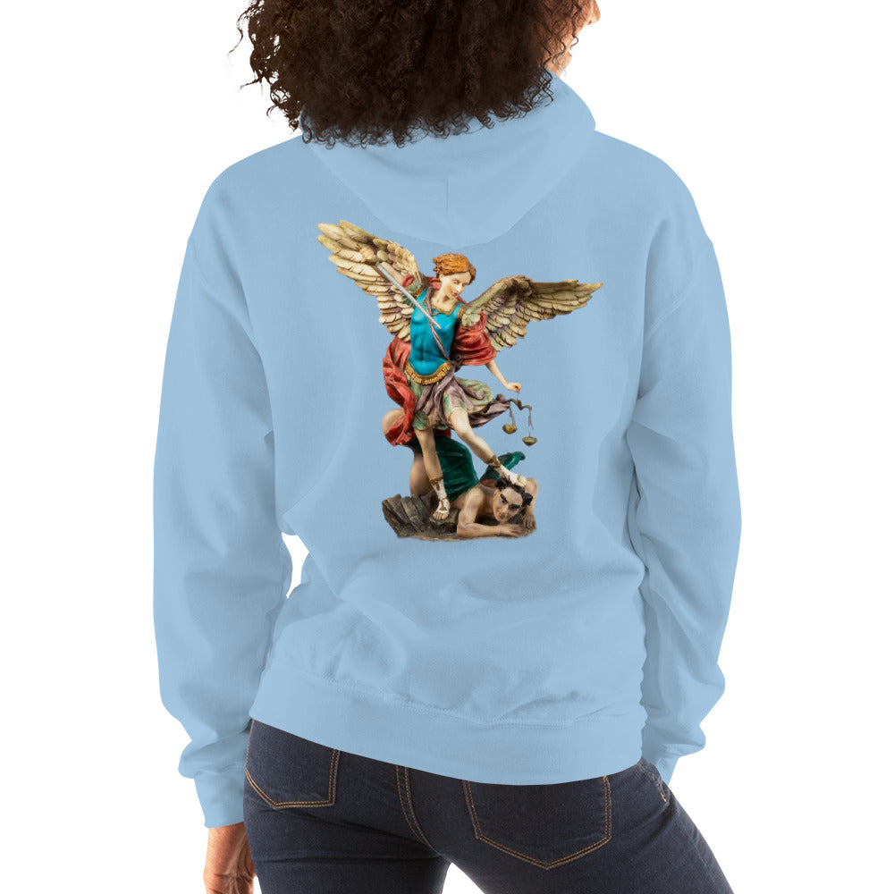 St Michael Archangel (colour) Women's Hoodie
