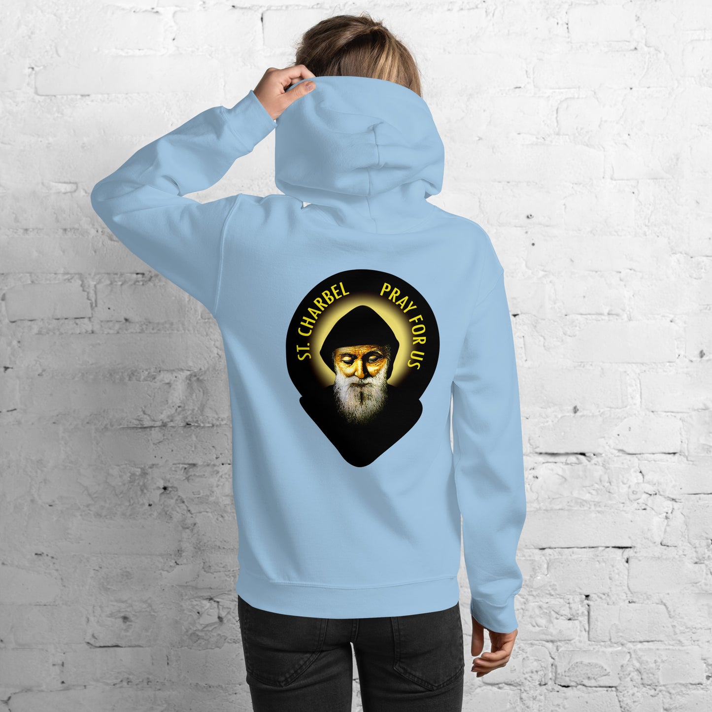 St Charbel Pray For Us Women's Hoodie