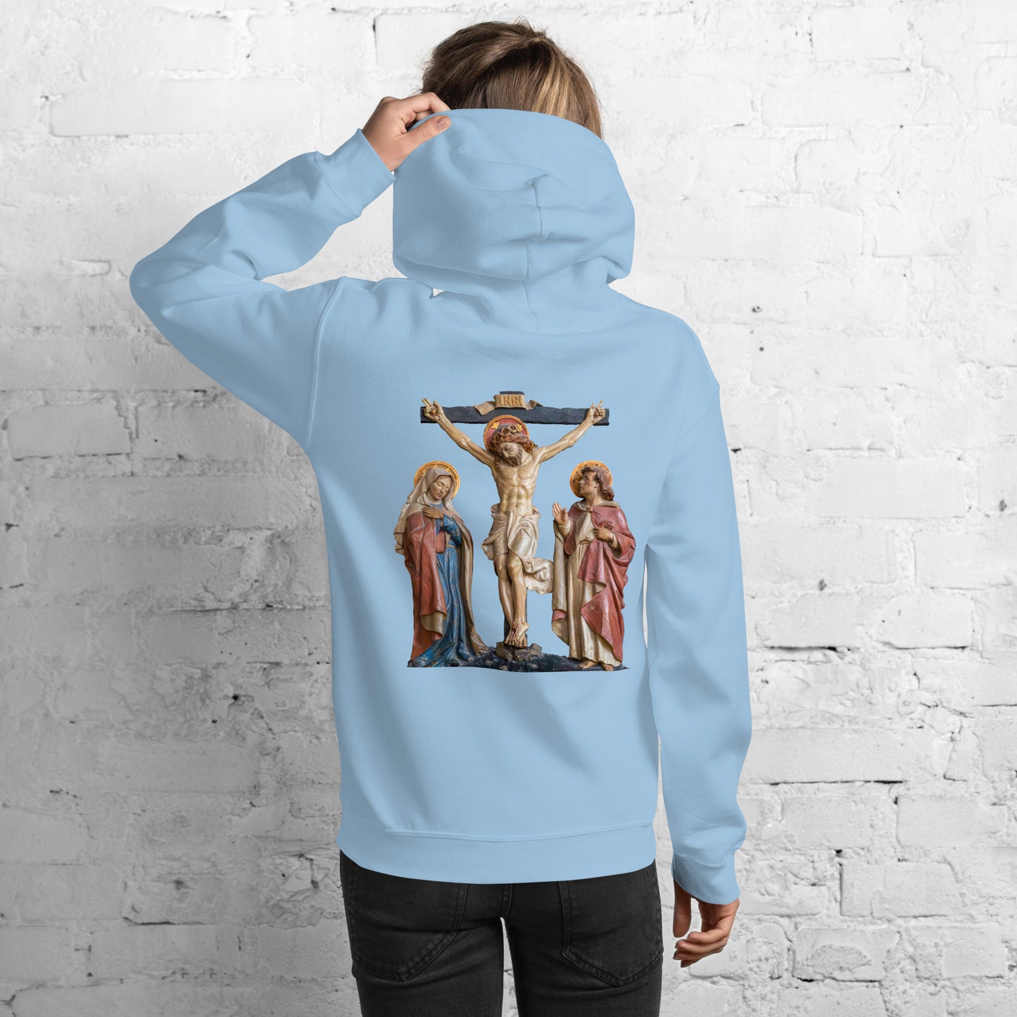 Crucifixion Scene Women's Hoodie