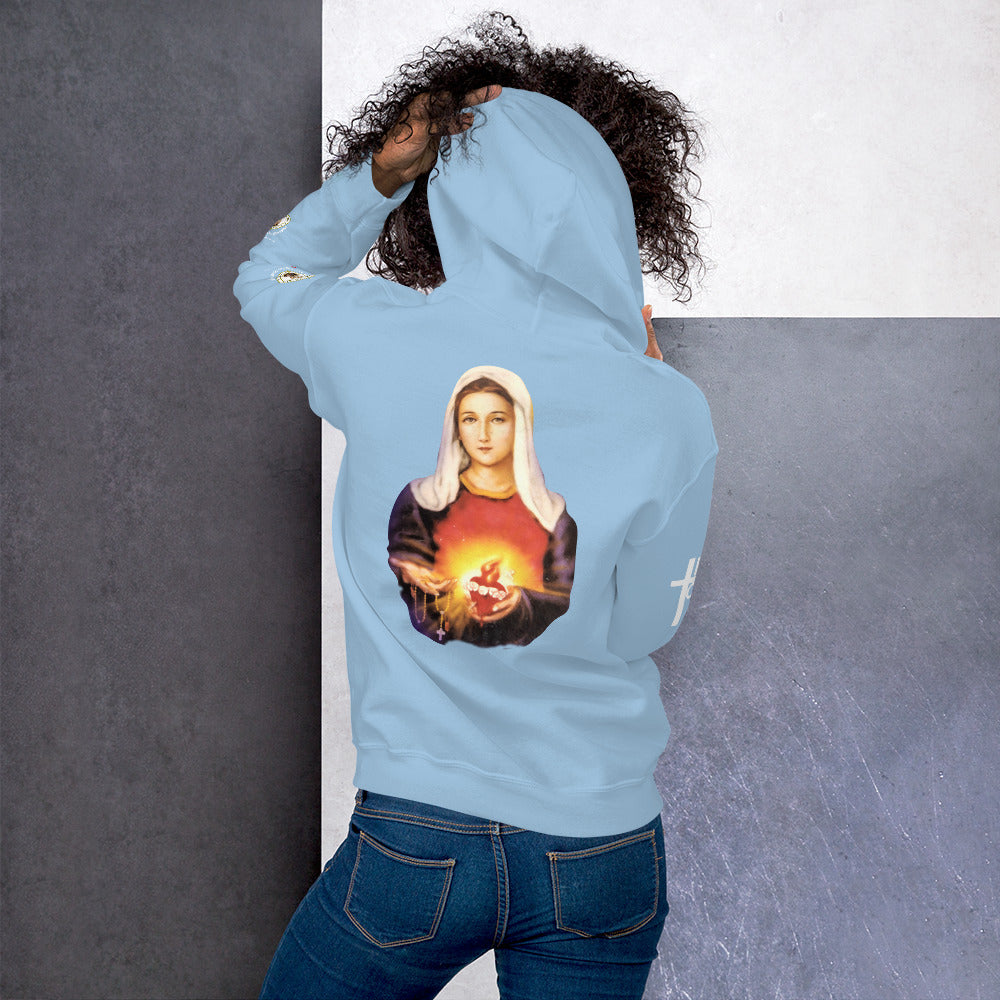 Sacred Heart of Jesus and Immaculate Heart of Mary Women's Hoodie