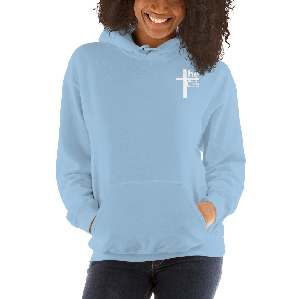 Face of Jesus on Cross Women's Hoodie