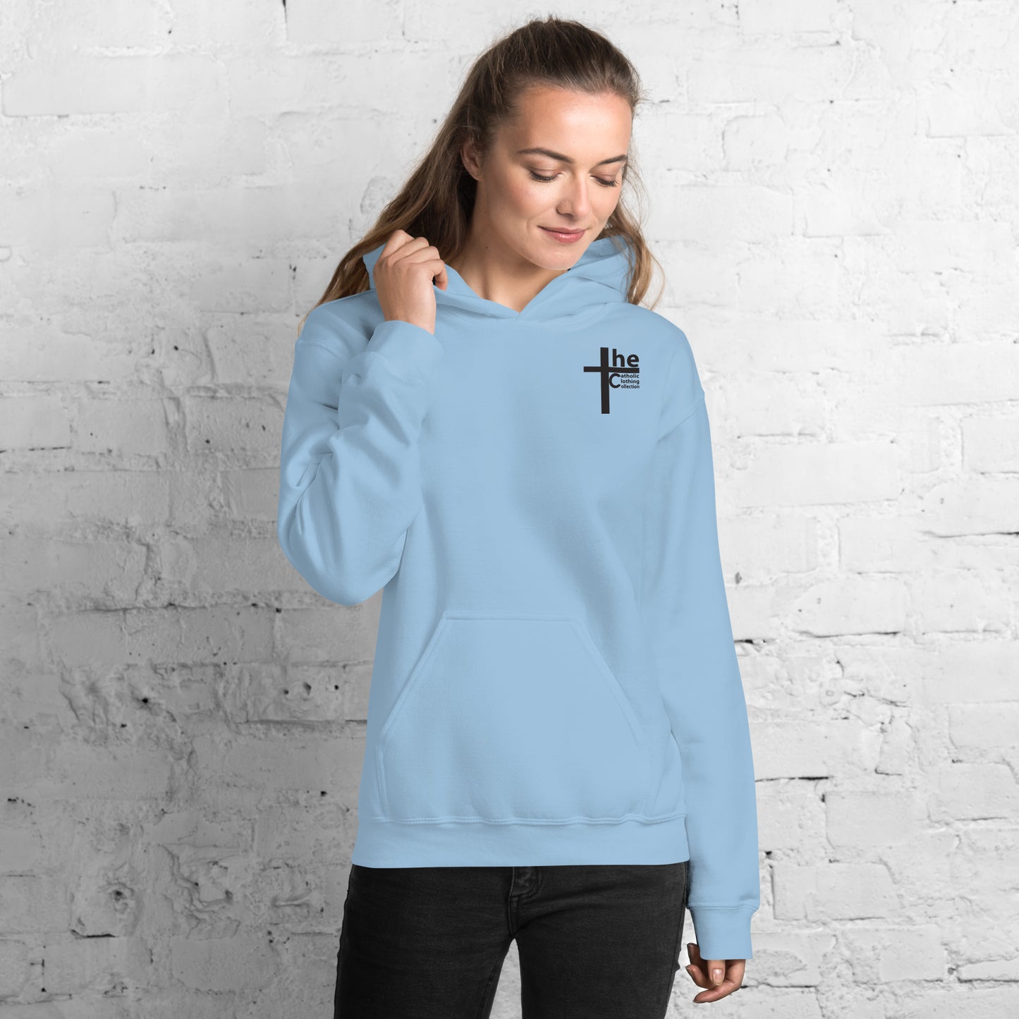 Jesus the Way, Truth and Light (Lighter Hoodies) Women's Hoodie