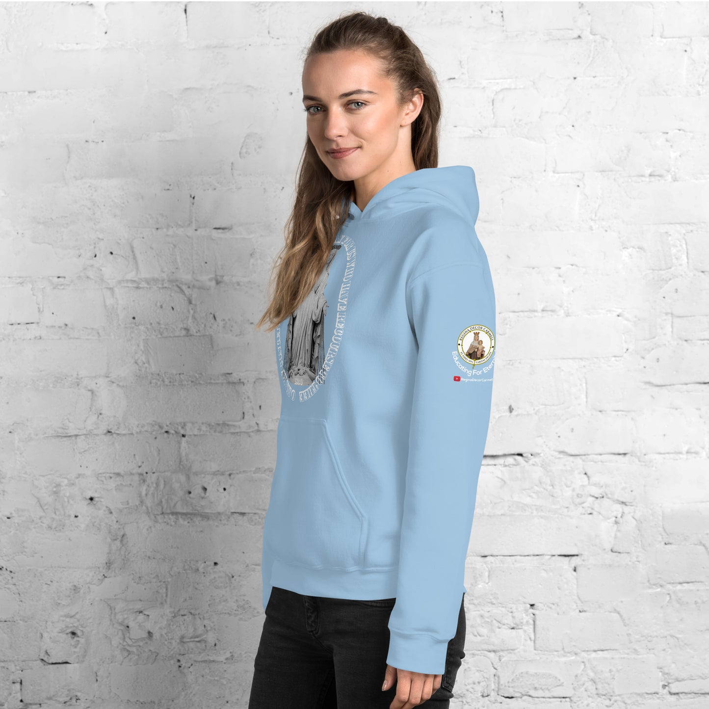 Miraculous Medal (coloured Hearts) Women's Hoodie
