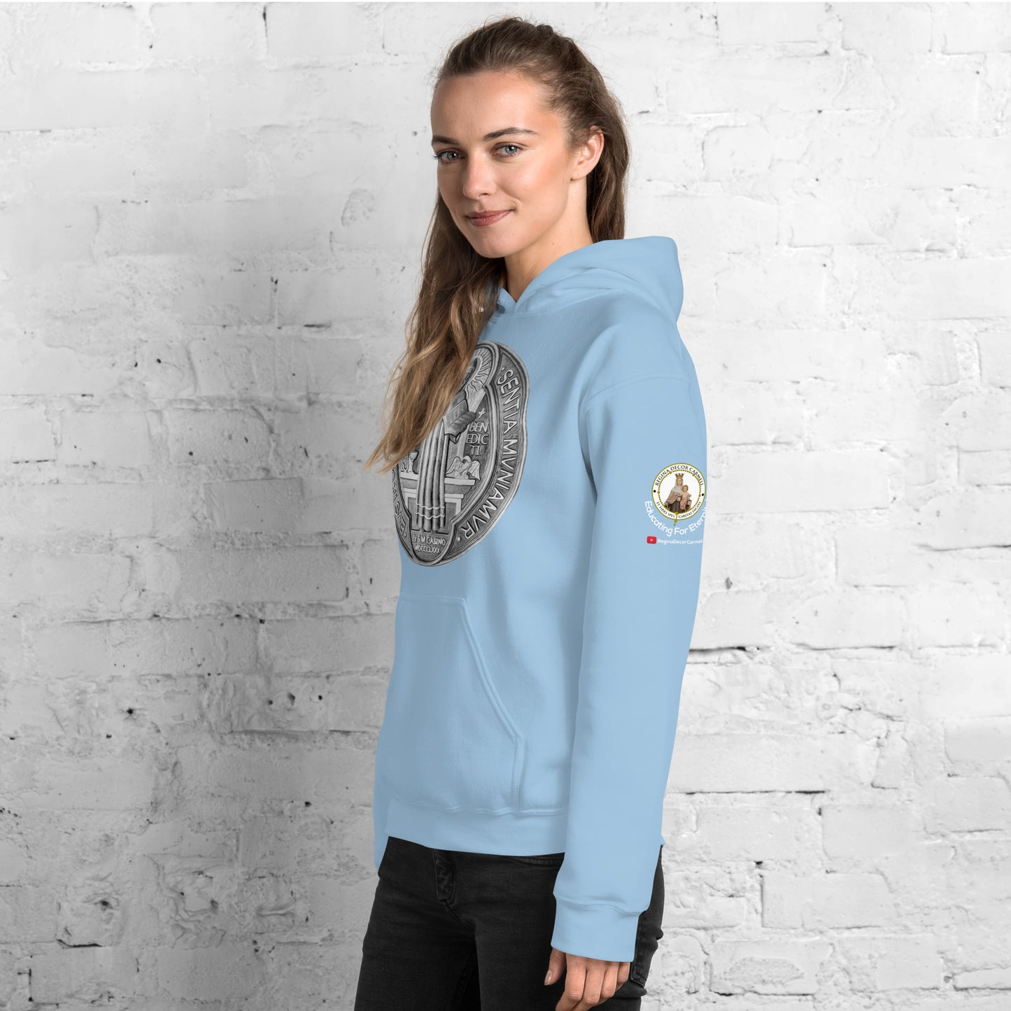 St Benedict Medal Women's Hoodie