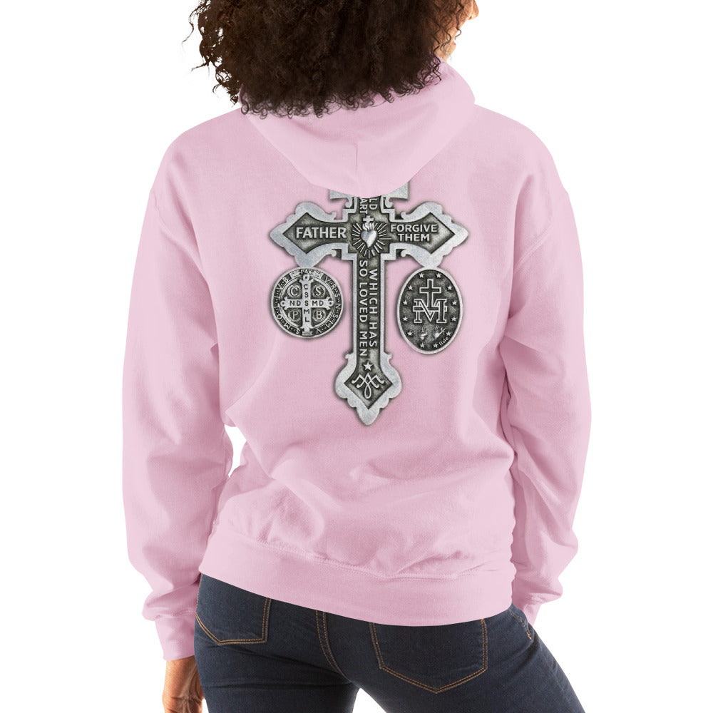 Pardon Crucifix Women's Hoodie