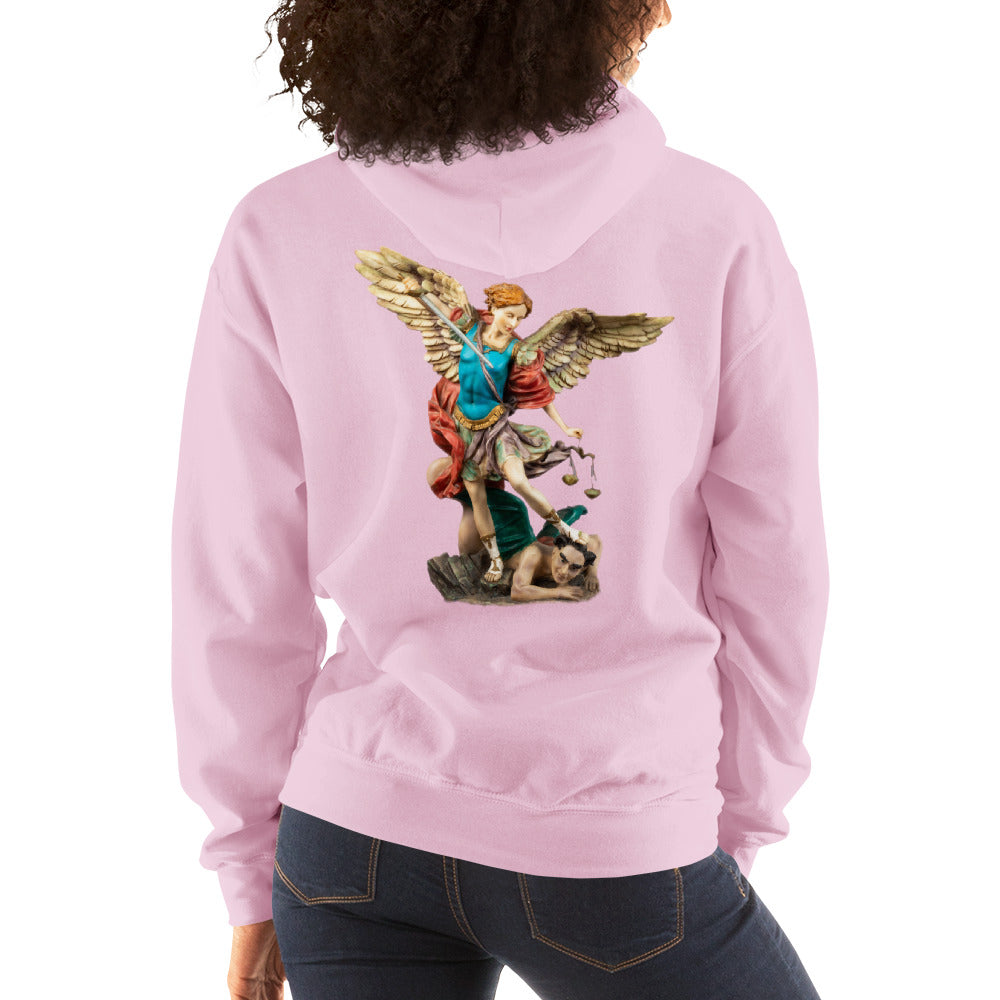 St Michael Archangel (colour) Women's Hoodie