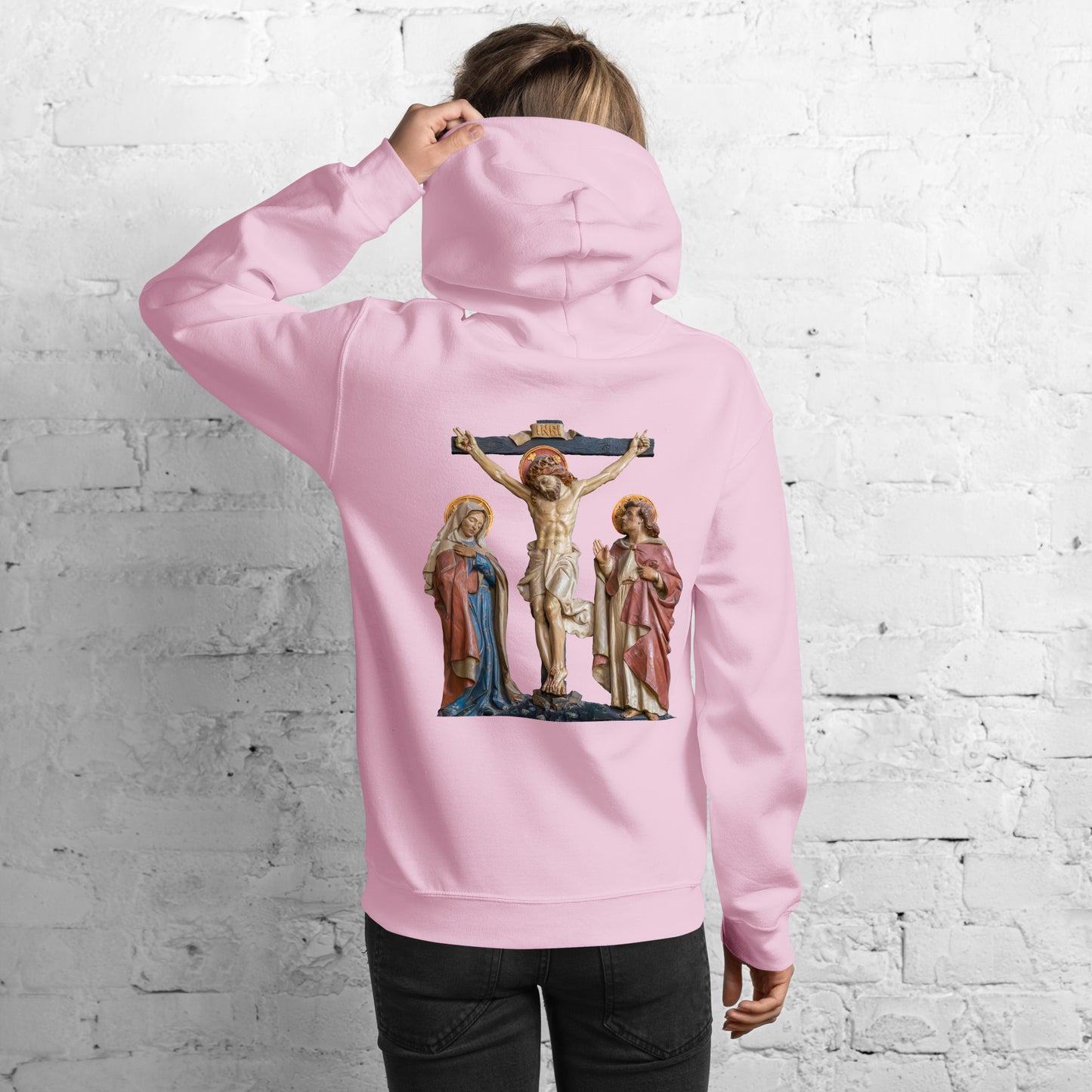 Crucifixion Scene Women's Hoodie